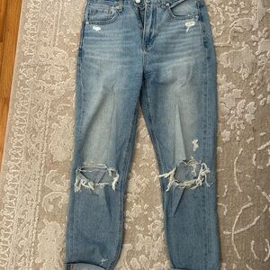 American Eagle Outfitters Light Blue Boyfriend Jeans